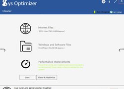 Sys Optimizer - Удаление временных файлов
